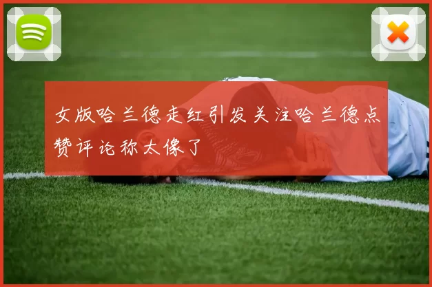 女版哈兰德走红引发关注哈兰德点赞评论称太像了